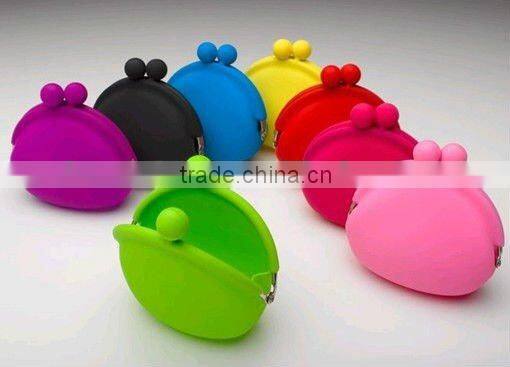 lovely fashion silicon wallet