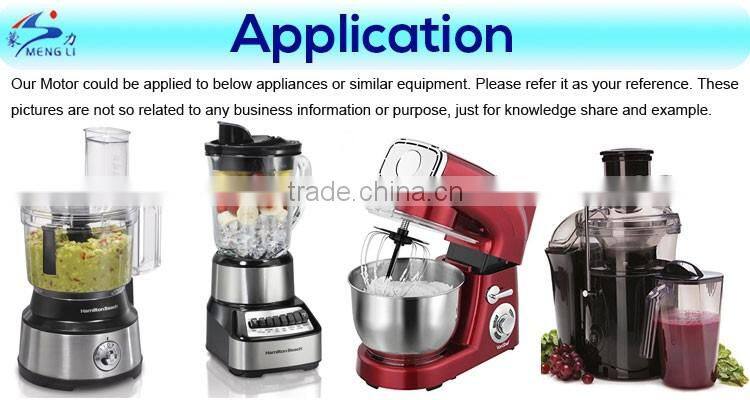 High Efficiency Electrical Motor for Blender with High RPM(ML-9550)
