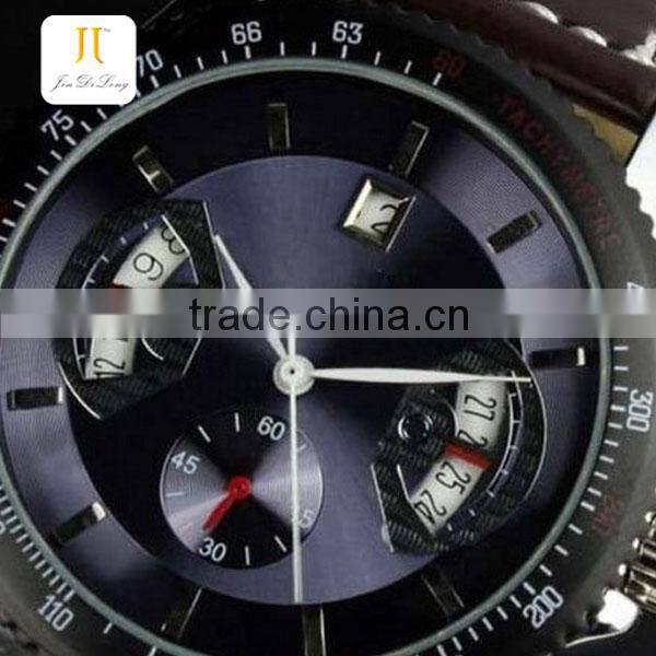 Leisure colorful Transparent dial special stainless steel mechanical watches chinese wholesales watch