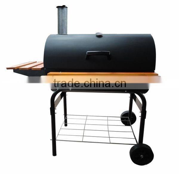 Bbq Drum Charcoal Grill With Chimney