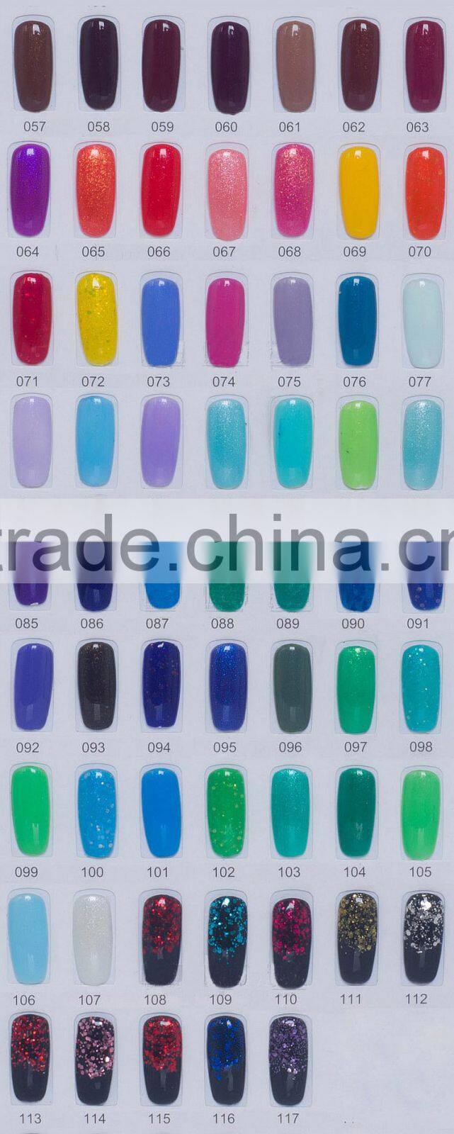 hot sale 249 different colors soak-off UV Gel Polish