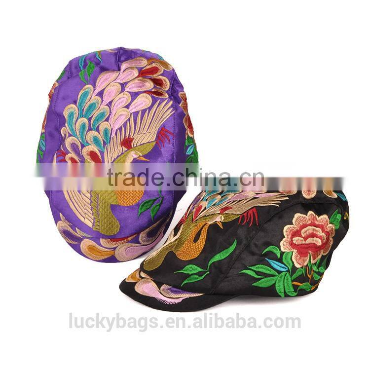 2016 new arrival fashion embroidery hat ethnic wind hat for men