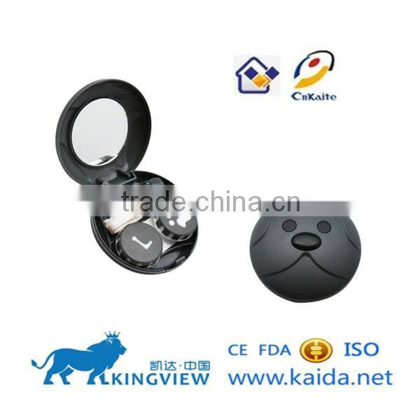 blue magic eye animal contact lenses cases