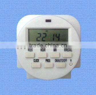 New pogram LCD digital power programmable timer