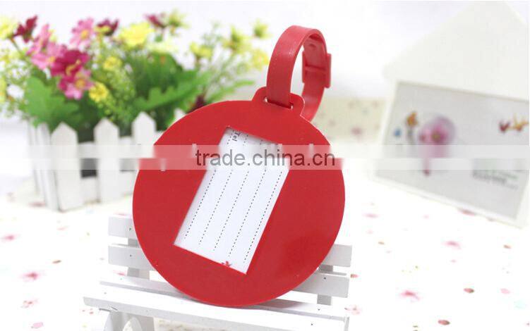 Soft PVC luggage tags with customer logos