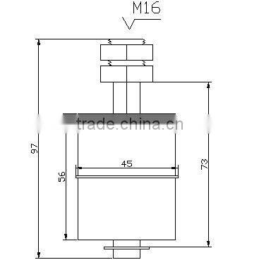 SS vertical mount magnetic level controller water leve sensor
