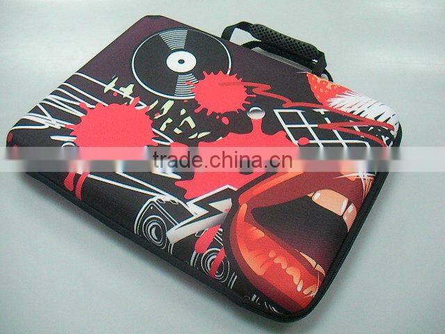 Plastic Handle eva material laptop carrying eva bag