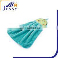 Lovely coral velvet hand drying towel