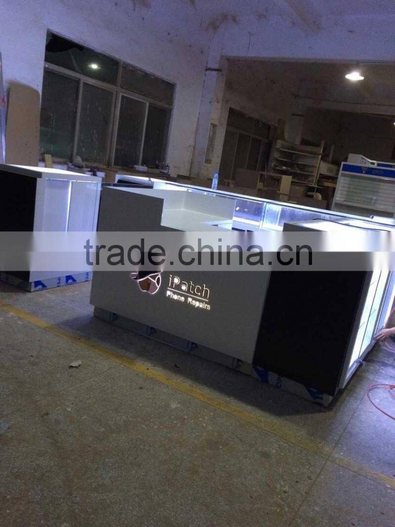 Factory directly fashion mobilephone kiosk for sale in mall.