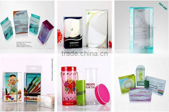 Hot selling !!!new design clothing packaging box,plastic box