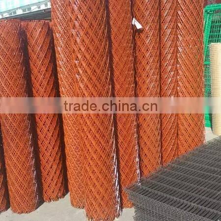 pvc coated expanded mesh/diamond wire mesh metal