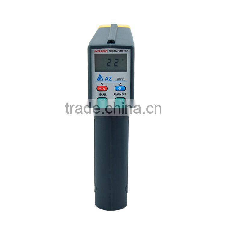 Portable Digital Infrared Temperature Detector AZ8866 Food Laser Thermometer Gun