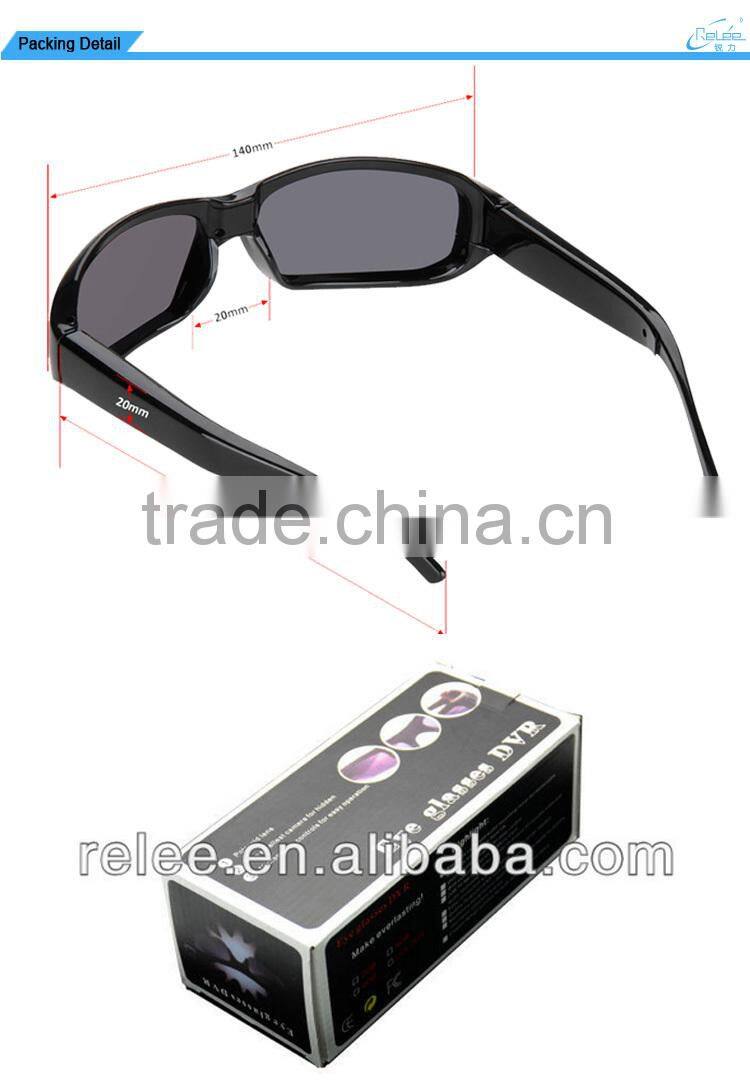 Fashion 30 fps speed Full Hd 1080p Mini Hidden Eyewear Video Sunglasses Camera