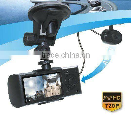 HD 720P separate two rearview car video camera RLDV-802