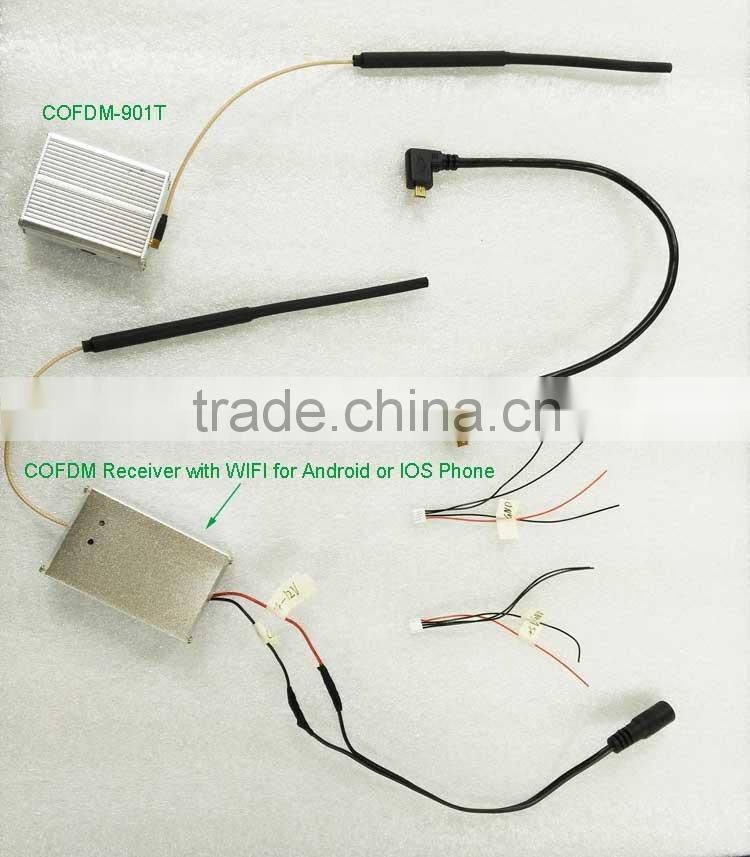 cofdm wireless video transmitter uav micro hd nols module HD-sdi receiver