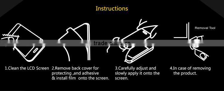 Wholesale Anti glare and anti shock matte screen protector tempered glass for iphone /for Samsung