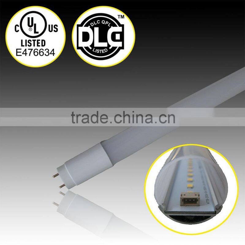 IP44 600mm UL approved 9w compatible E-Ballast LED T8 Tube light