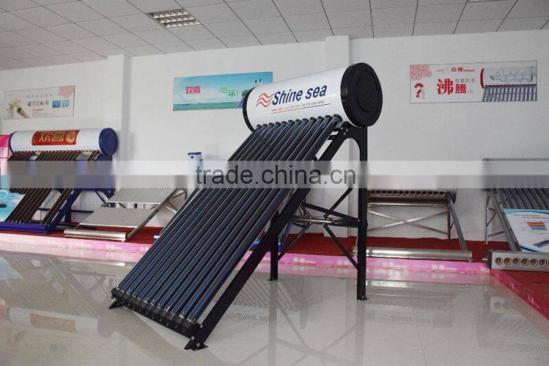 New style vacuum tubes pressurized solar water heater 150l calentador solar