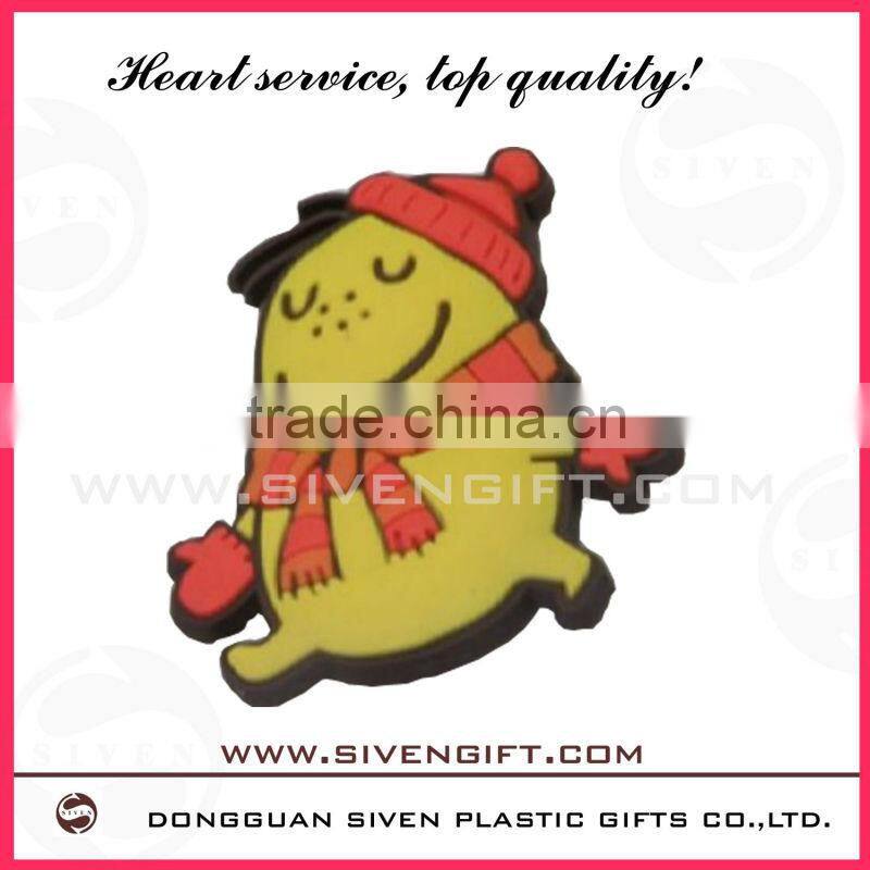 beautiful 3d soft pvc cute fridge magnets