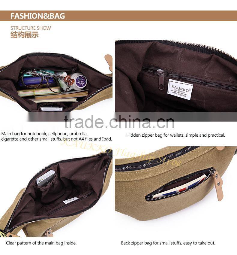 Fashion Lady Messenger Bag Woman Shoulder Bag Trendy Sling Bag Canvas Messenger Bag