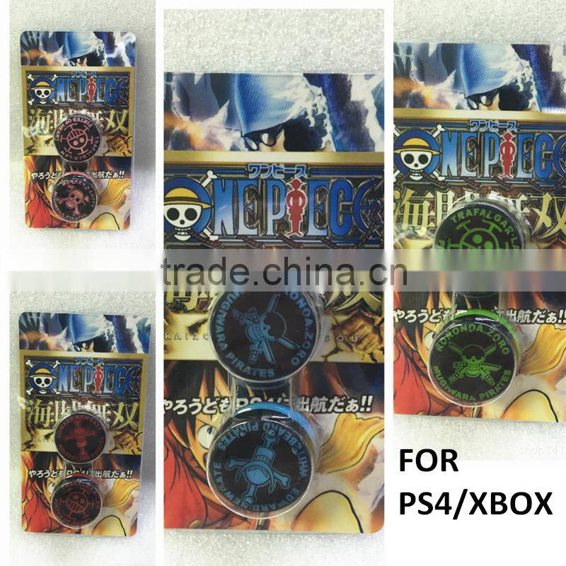 ONE PIECE Silicone Case for PS4//XBOX Stick Cap Pack