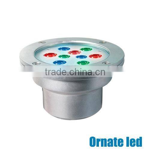 Tempered Glass IP68 All Stainless Steel Thicker LED Underwater Lamp