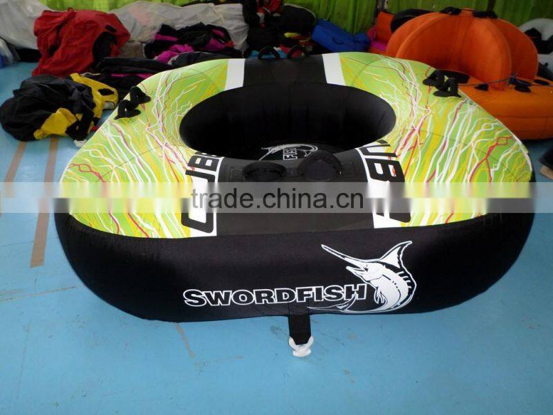 towable & inflatable PVC surfing WATER SKI TUBE CUBE