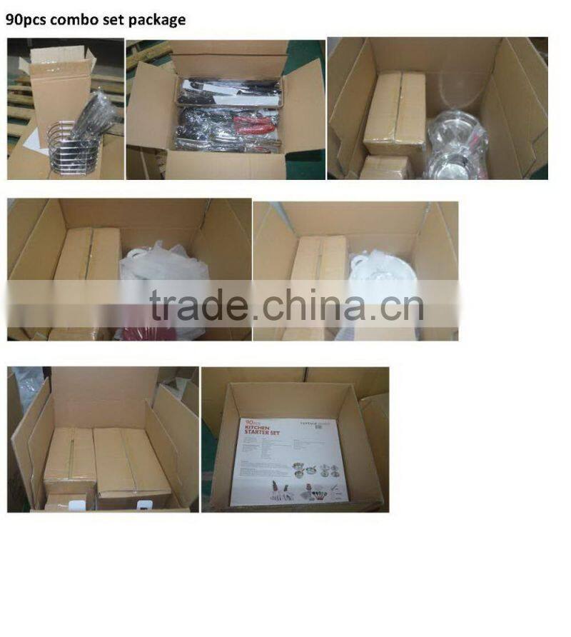 combo kitchenware set 40pcs