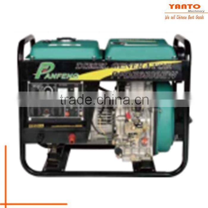 JJDE2500E From China Yanto Single cylinder diesel welder generator set with electric start