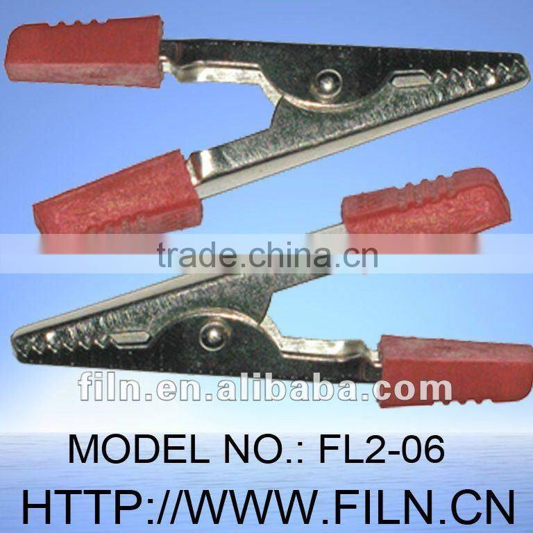 45mm stainless steel crocodile clip with wire