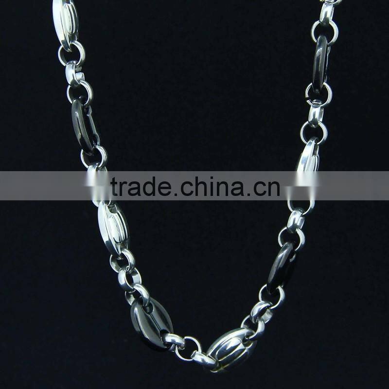 fashion Necklaces jewelry 2016 18K gold color necklace man (41554)