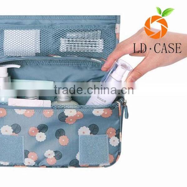 promotional small cosmetic bag, fabric zipper pouch for cosmetics