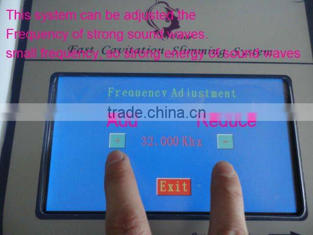 Cavitation+vacuum+RF slimming equipment