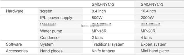 2016 shr hair removal high quality vertical ipl hair removal machine