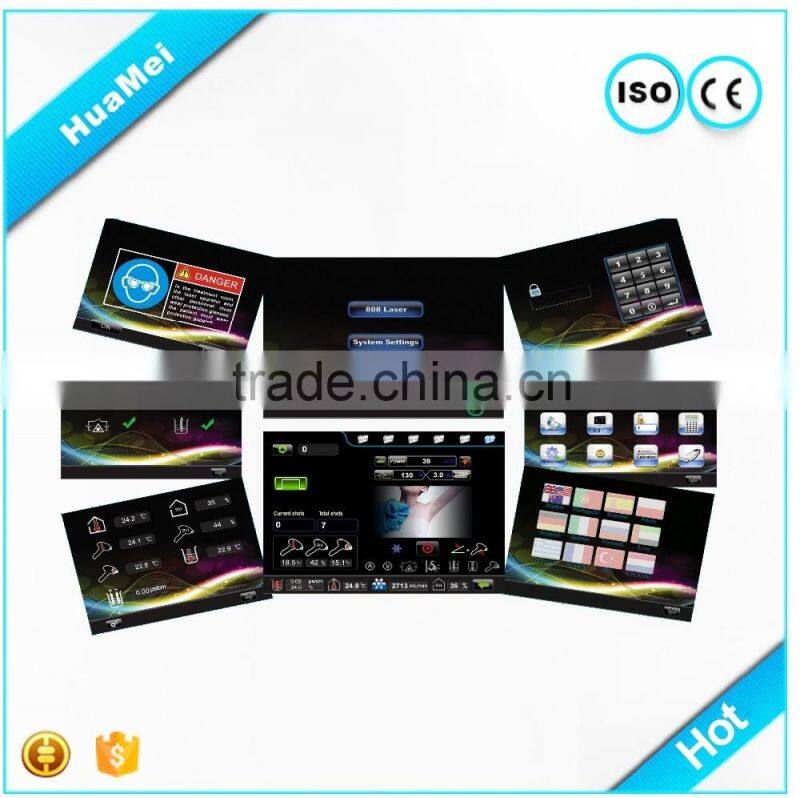 Popular Powerful Germany handpiece 2016 new design 808nm diode laser hair removal machine /laser beauty equipment