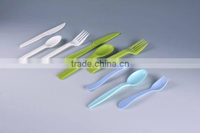 Biodegradable cutlery, disposable cutlery, eco-friendly plastic cutlery