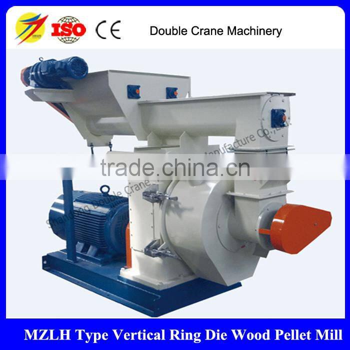 Wood pellet machine for making wood pellets