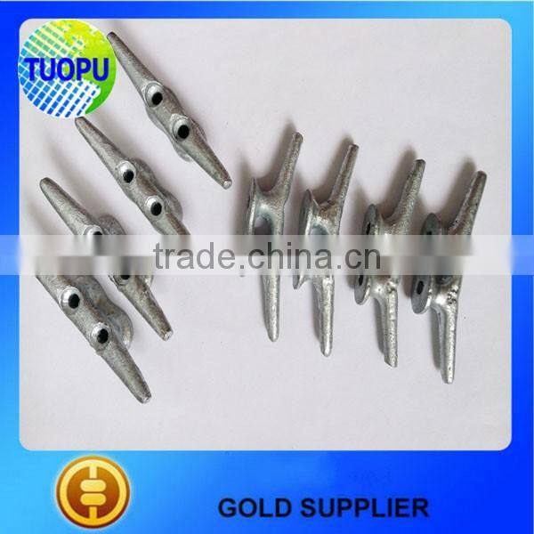 Boat accessories stainless steel pull-up cleat for boat