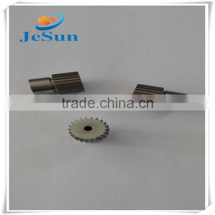 Precision gearwheel hardware parts produce by CNC lathe machine