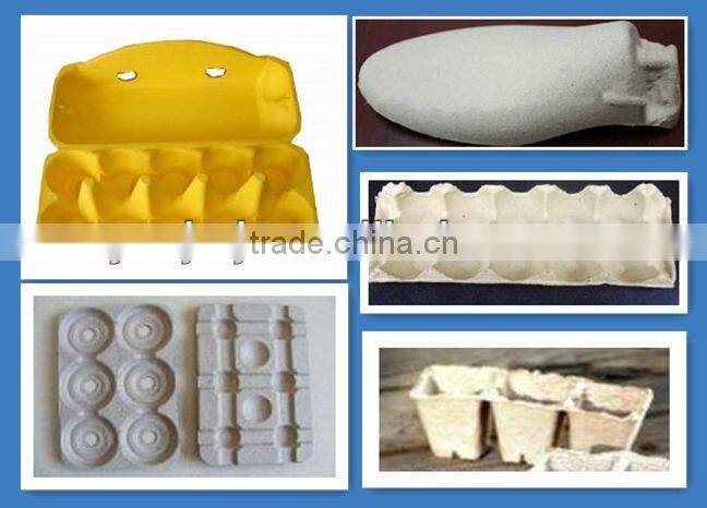 Small Semi-Automatic Reciprocating Egg Tray Machine/Production Line For Egg Tray