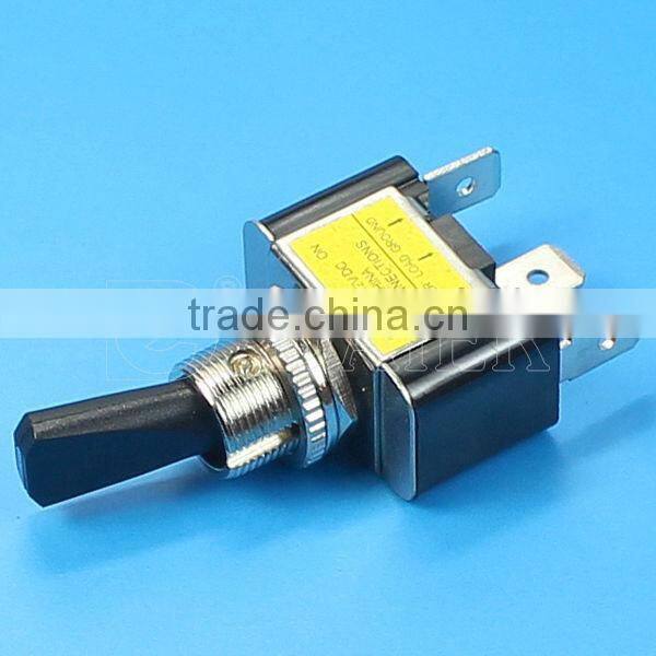 ASW-07D-2 SPST 3P 30A 12VDC with LAMP Automotive Toggle Switch