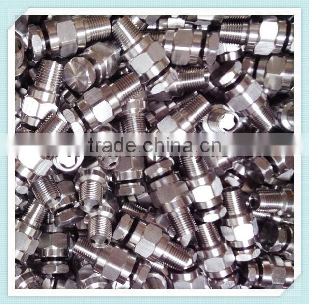 Stainless steel or brass DeflectoJet KK series 8686 hollow cone spray nozzles