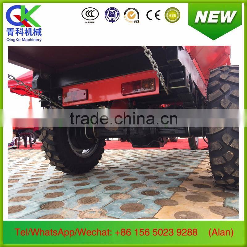heavy loading capacity cargo wide tyres strong climbing ability automatic dump motocycle