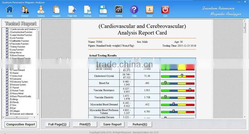 20 languages Fifth Generation quantum resonance magnetic analyzer software free download