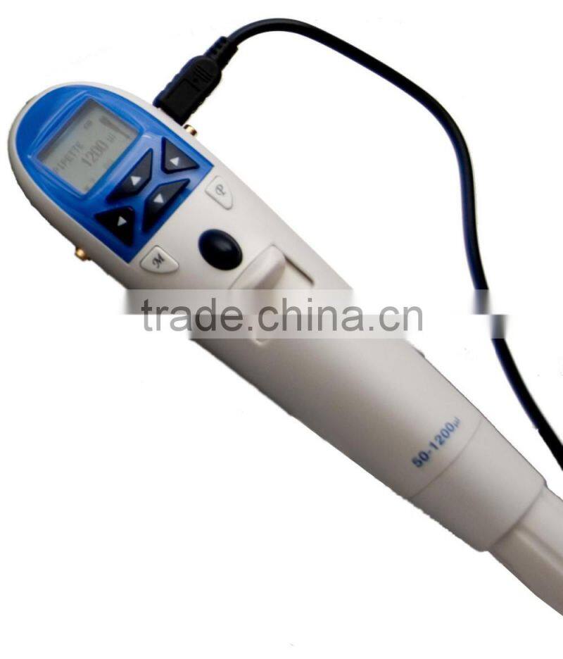 Micro laboratory adjustable pipettor