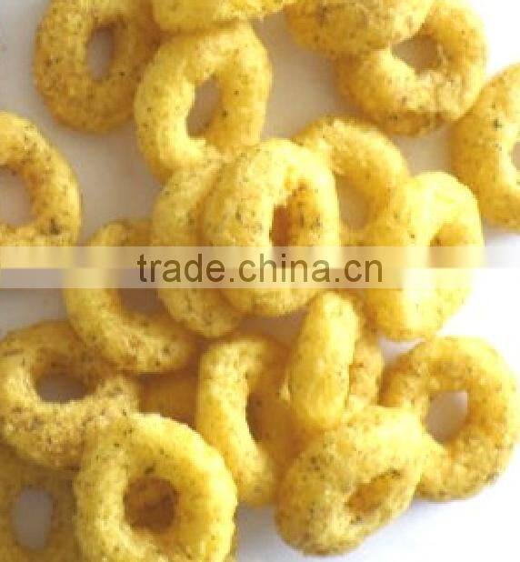 Automatic twin screw extruder food snacks machine