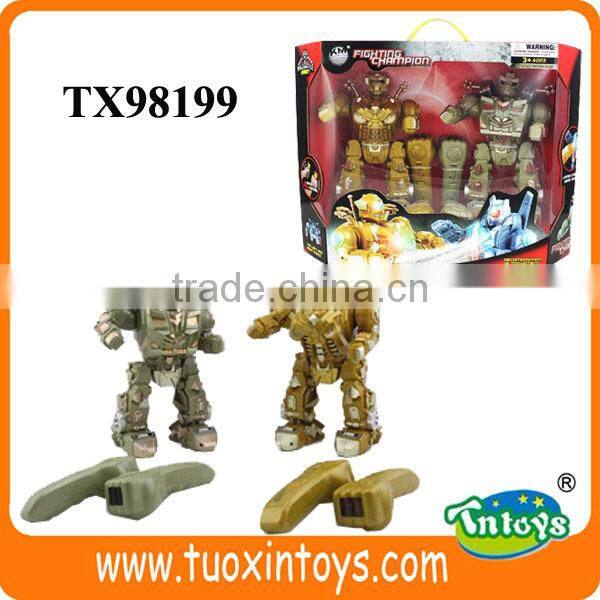 remote control kids fighting programmable robot toy