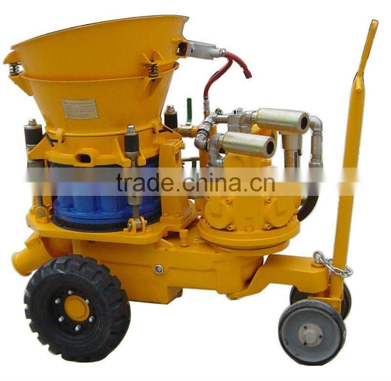 LZ-5A air motor drive concrete tunnel equipment construction shotcrete machine