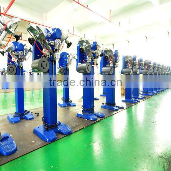 plastic snaps button fastening machine