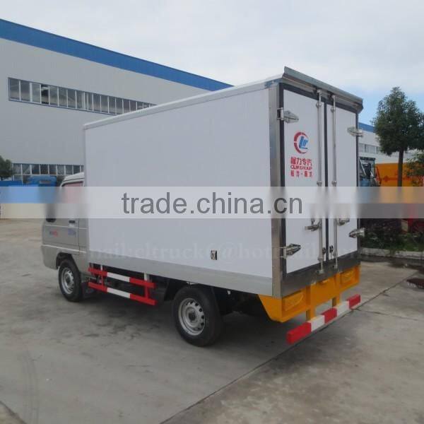 4*2 Gasoline FORLAND 1ton Mini Refrigerated Van Truck